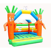 inflatable carrot cartoons rabbit